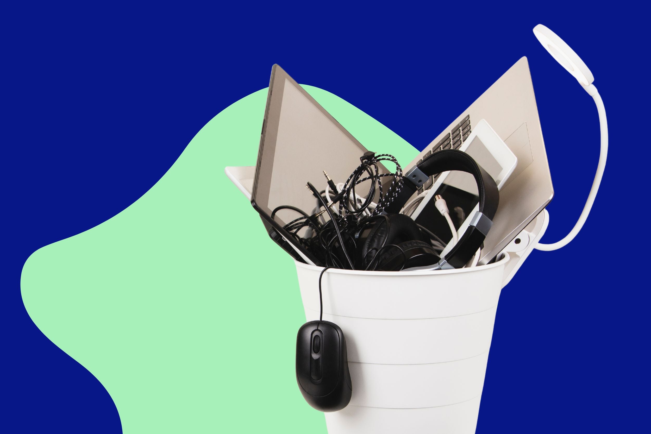 Milieuvriendelijke voordelen verkopen oude elektronica